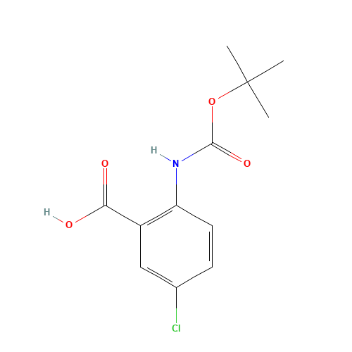 2-TERT-BUTOXYCARBONYLAMINO-5-CHLORO-BENZOIC ACID (CAS: 253677-29-1) - Related Chemical Product
