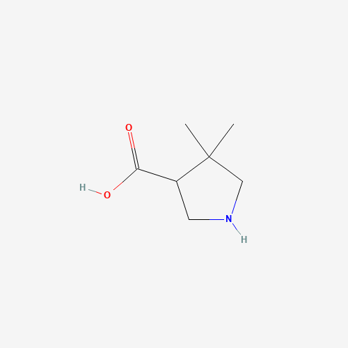 4,4-DIMETHYL-PYRROLIDINE-3-CARBOXYLIC ACID (CAS: 261896-35-9) - Related Chemical Product