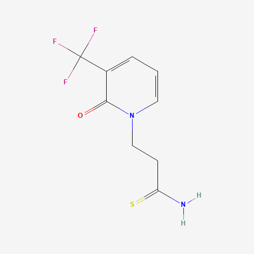 3-[2-OXO-3-(TRIFLUOROMETHYL)-1,2-DIHYDROPYRIDIN-1-YL]PROPANETHIOAMIDE (CAS: 265314-18-9) - Related Chemical Product