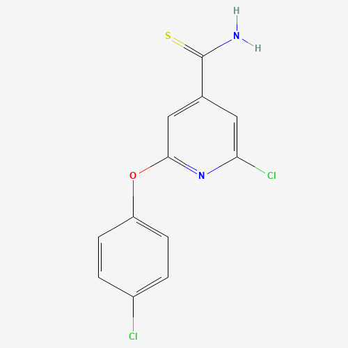 2-CHLORO-6-(4-CHLOROPHENOXY)PYRIDINE-4-CARBOTHIOAMIDE (CAS: 266362-89-4) - Related Chemical Product