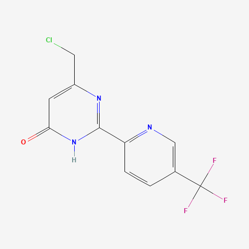 6-(CHLOROMETHYL)-2-[5-(TRIFLUOROMETHYL)-2-PYRIDYL]PYRIMIDIN-4-OL (CAS: 266679-42-9) - Related Chemical Product