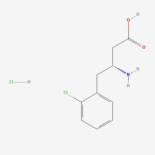 (R)-3-AMINO-4-(2-CHLOROPHENYL)BUTANOIC ACID HYDROCHLORIDE (CAS: 268734-28-7) - Related Chemical Product