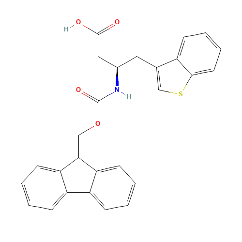 FMOC-(R)-3-AMINO-4-(3-BENZOTHIENYL)-BUTYRIC ACID (CAS: 269396-51-2) - Related Chemical Product
