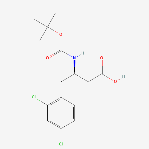 BOC-(R)-3-AMINO-4-(2,4-DICHLORO-PHENYL)-BUTYRIC ACID (CAS: 269396-53-4) - Related Chemical Product