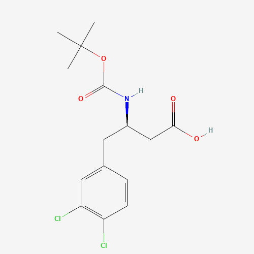 BOC-(R)-3-AMINO-4-(3,4-DICHLORO-PHENYL)-BUTYRIC ACID (CAS: 269396-56-7) - Related Chemical Product