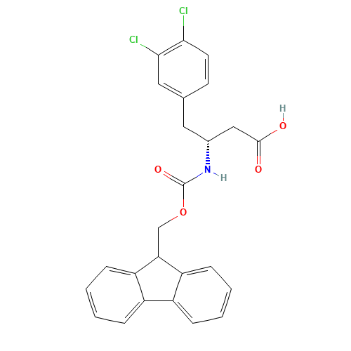 FMOC-(R)-3-AMINO-4-(3,4-DICHLORO-PHENYL)-BUTYRIC ACID (CAS: 269396-57-8) - Related Chemical Product