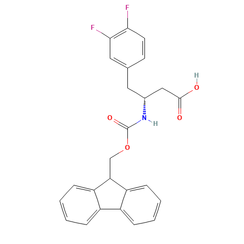 FMOC-(R)-3-AMINO-4-(3,4-DIFLUORO-PHENYL)-BUTYRIC ACID (CAS: 269396-60-3) - Related Chemical Product