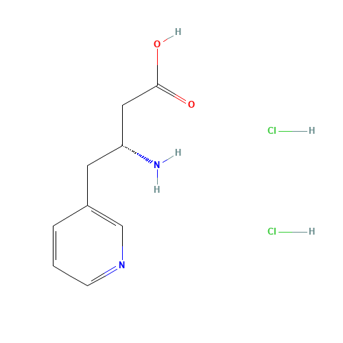 (R)-3-AMINO-4-(3-PYRIDYL)-BUTYRIC ACID-2HCL (CAS: 269396-64-7) - Related Chemical Product
