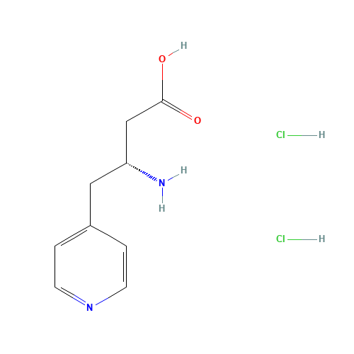 (R)-3-AMINO-4-(4-PYRIDYL)-BUTYRIC ACID-2HCL (CAS: 269396-67-0) - Related Chemical Product
