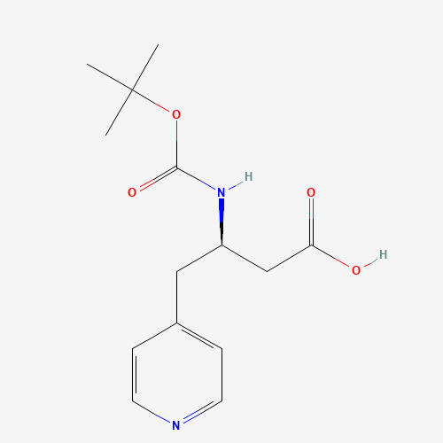 BOC-(R)-3-AMINO-4-(4-PYRIDYL)-BUTYRIC ACID (CAS: 269396-68-1) - Related Chemical Product