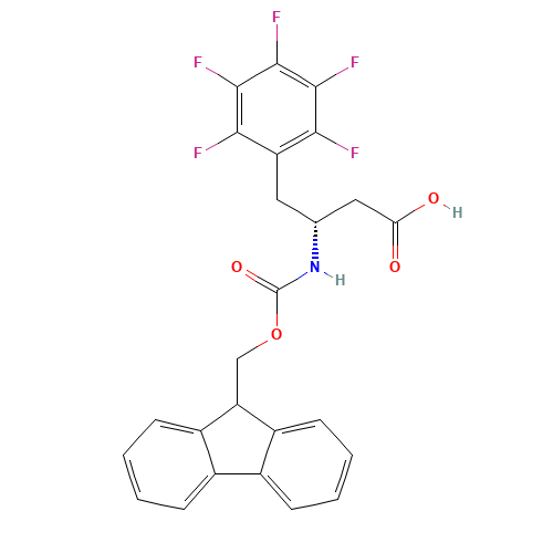FMOC-(R)-3-AMINO-4-(PENTAFLUORO-PHENYL)-BUTYRIC ACID (CAS: 269398-94-9) - Related Chemical Product