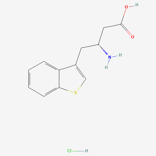 (R)-3-AMINO-4-(3-BENZOTHIENYL)BUTANOIC ACID HYDROCHLORIDE (CAS: 269398-95-0) - Related Chemical Product