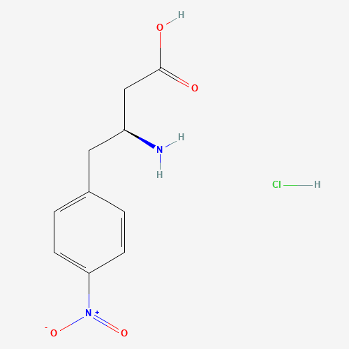 (S)-3-AMINO-4-(4-NITROPHENYL)BUTANOIC ACID HYDROCHLORIDE (CAS: 270062-87-8) - Related Chemical Product