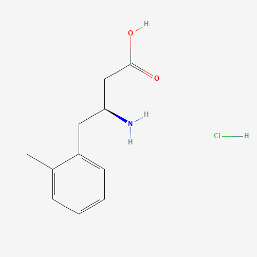 (S)-3-AMINO-4-(2-METHYLPHENYL)BUTANOIC ACID HYDROCHLORIDE (CAS: 270062-89-0) - Related Chemical Product