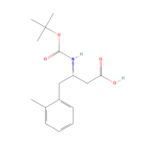 BOC-(S)-3-AMINO-4-(2-METHYL-PHENYL)-BUTYRIC ACID (CAS: 270062-90-3) - Related Chemical Product