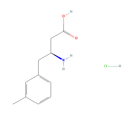 (S)-3-AMINO-4-(3-METHYLPHENYL)BUTANOIC ACID HYDROCHLORIDE (CAS: 270062-92-5) - Related Chemical Product