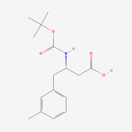 BOC-(S)-3-AMINO-4-(3-METHYL-PHENYL)-BUTYRIC ACID (CAS: 270062-93-6) - Related Chemical Product