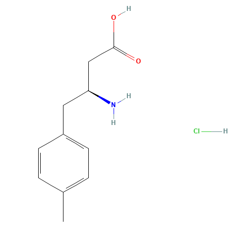 (S)-3-AMINO-4-(4-METHYLPHENYL)BUTANOIC ACID HYDROCHLORIDE (CAS: 270062-95-8) - Related Chemical Product