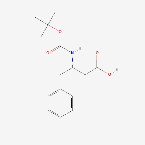 BOC-(S)-3-AMINO-4-(4-METHYL-PHENYL)-BUTYRIC ACID (CAS: 270062-96-9) - Related Chemical Product