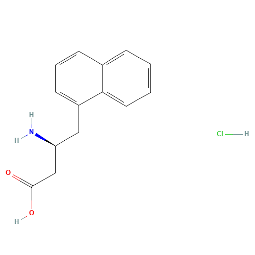 (S)-3-AMINO-4-(1-NAPHTHYL)BUTANOIC ACID HYDROCHLORIDE (CAS: 270063-00-8) - Related Chemical Product