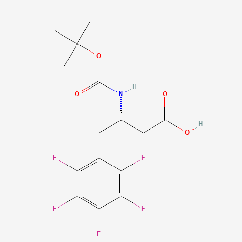 BOC-(S)-3-AMINO-4-(PENTAFLUORO-PHENYL)-BUTYRIC ACID (CAS: 270063-42-8) - Related Chemical Product