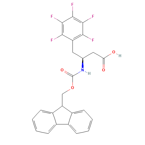 FMOC-(S)-3-AMINO-4-(PENTAFLUORO-PHENYL)-BUTYRIC ACID (CAS: 270063-43-9) - Related Chemical Product