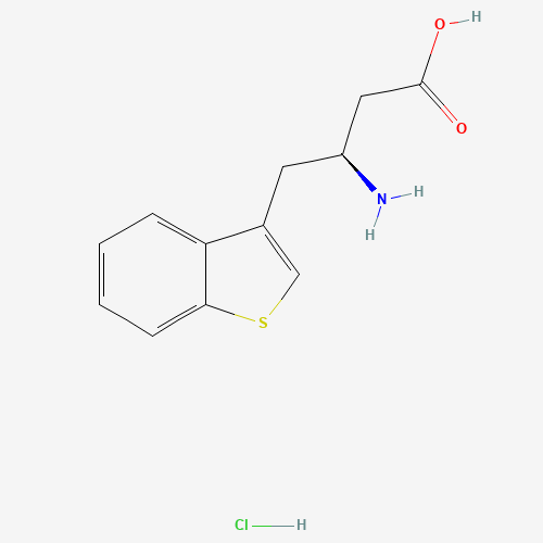 (S)-3-AMINO-4-(3-BENZOTHIENYL)BUTANOIC ACID HYDROCHLORIDE (CAS: 270063-44-0) - Related Chemical Product