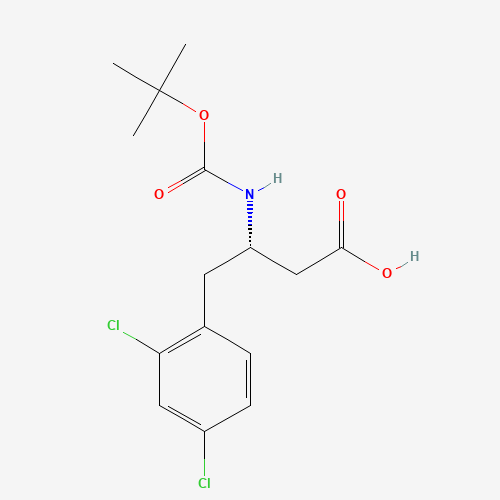 BOC-(S)-3-AMINO-4-(2,4-DICHLORO-PHENYL)-BUTYRIC ACID (CAS: 270063-48-4) - Related Chemical Product