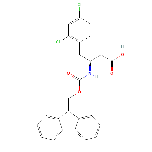 FMOC-(S)-3-AMINO-4-(2,4-DICHLORO-PHENYL)-BUTYRIC ACID (CAS: 270063-49-5) - Related Chemical Product