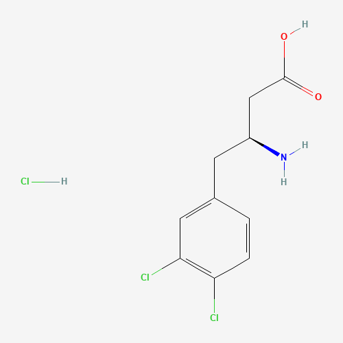 (S)-3-AMINO-4-(3,4-DICHLOROPHENYL)BUTANOIC ACID HYDROCHLORIDE (CAS: 270063-50-8) - Related Chemical Product