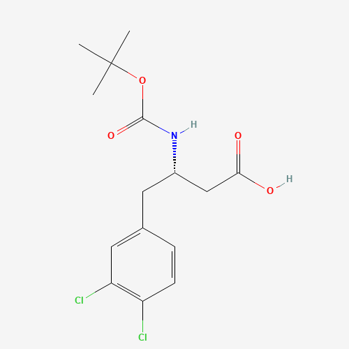 BOC-(S)-3-AMINO-4-(3,4-DICHLORO-PHENYL)-BUTYRIC ACID (CAS: 270063-51-9) - Related Chemical Product