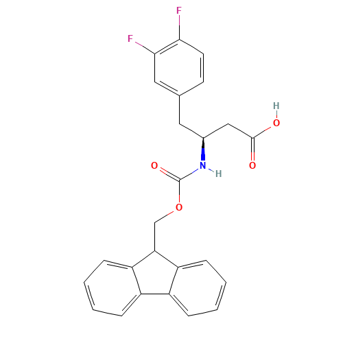 FMOC-(S)-3-AMINO-4-(3,4-DIFLUORO-PHENYL)-BUTYRIC ACID (CAS: 270063-55-3) - Related Chemical Product