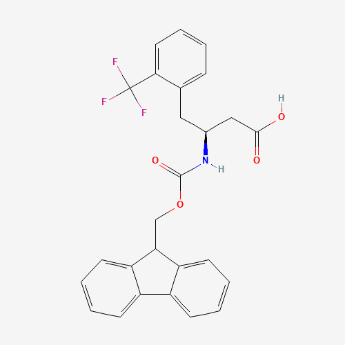 FMOC-(S)-3-AMINO-4-(2-TRIFLUOROMETHYL-PHENYL)-BUTYRIC ACID (CAS: 270065-75-3) - Related Chemical Product