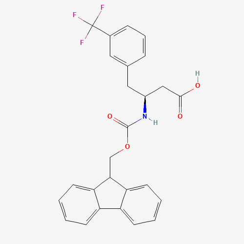 FMOC-(S)-3-AMINO-4-(3-TRIFLUOROMETHYL-PHENYL)-BUTYRIC ACID (CAS: 270065-78-6) - Related Chemical Product