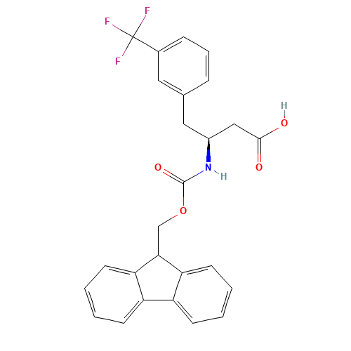 FMOC-(S)-3-AMINO-4-(3-TRIFLUOROMETHYL-PHENYL)-BUTYRIC ACID (CAS: 270065-78-6) - Related Chemical Product