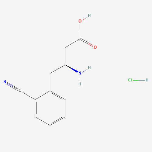(S)-3-AMINO-4-(2-CYANOPHENYL)BUTANOIC ACID HYDROCHLORIDE (CAS: 270065-82-2) - Related Chemical Product