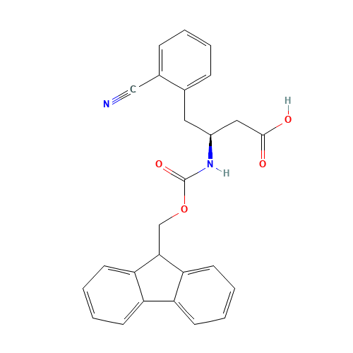 FMOC-(S)-3-AMINO-4-(2-CYANO-PHENYL)-BUTYRIC ACID (CAS: 270065-84-4) - Related Chemical Product