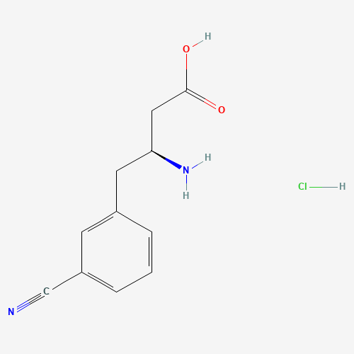 (S)-3-AMINO-4-(3-CYANOPHENYL)BUTANOIC ACID HYDROCHLORIDE (CAS: 270065-85-5) - Related Chemical Product