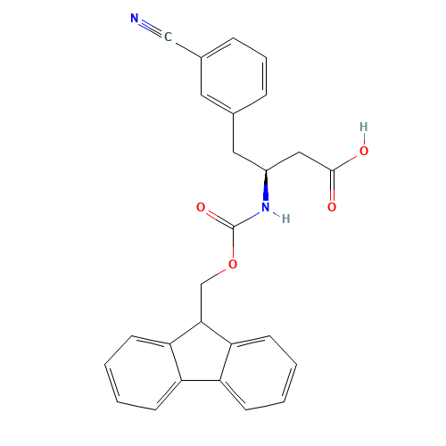 FMOC-(S)-3-AMINO-4-(3-CYANO-PHENYL)-BUTYRIC ACID (CAS: 270065-87-7) - Related Chemical Product