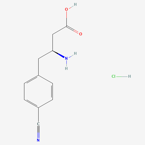 (S)-3-AMINO-4-(4-CYANOPHENYL)BUTANOIC ACID HYDROCHLORIDE (CAS: 270065-88-8) - Related Chemical Product