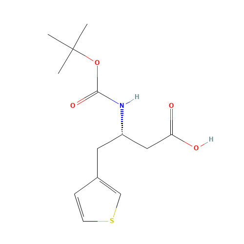 BOC-(S)-3-AMINO-4-(3-THIENYL)-BUTYRIC ACID (CAS: 270263-00-8) - Related Chemical Product