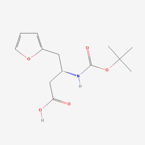 BOC-(S)-3-AMINO-4-(2-FURYL)-BUTYRIC ACID (CAS: 270263-06-4) - Related Chemical Product