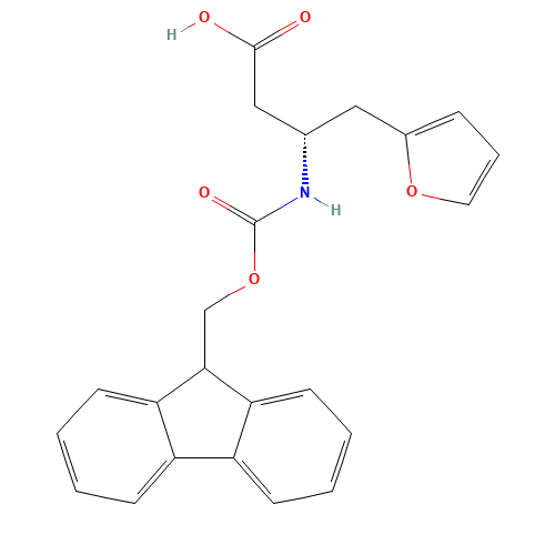 FMOC-(S)-3-AMINO-4-(2-FURYL)-BUTYRIC ACID (CAS: 270263-07-5) - Related Chemical Product