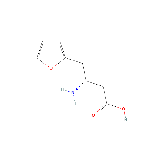 (R)-3-AMINO-4-(2-FURYL)BUTANOIC ACID HYDROCHLORIDE (CAS: 270596-32-2) - Related Chemical Product