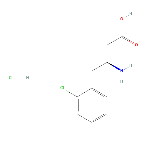 (S)-3-Amino-4-(2-chlorophenyl)butyric acid hydrochloride (CAS: 270596-36-6) - Related Chemical Product