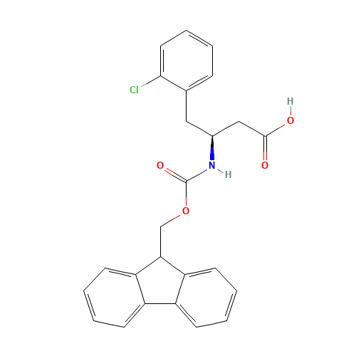FMOC-(S)-3-AMINO-4-(2-CHLORO-PHENYL)-BUTYRIC ACID (CAS: 270596-37-7) - Related Chemical Product