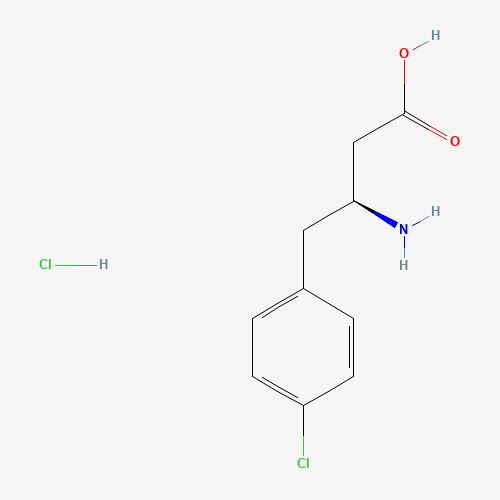(S)-3-AMINO-4-(4-CHLOROPHENYL)BUTANOIC ACID HYDROCHLORIDE (CAS: 270596-41-3) - Related Chemical Product