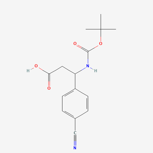 3-N-Boc-3-(4-cyanophenyl)propionic acid (CAS: 282524-88-3) - Related Chemical Product