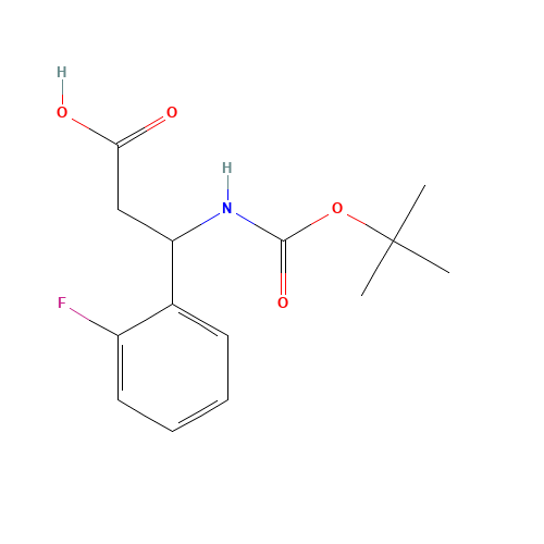 3-N-BOC-3-(2-FLUOROPHENYL)PROPIONIC ACID (CAS: 284493-56-7) - Related Chemical Product