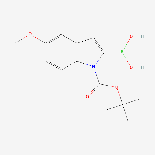 1-(TERT-BUTOXYCARBONYL)-5-METHOXY-1H-INDOL-2-YLBORONIC ACID (CAS: 290331-71-4) - Related Chemical Product
